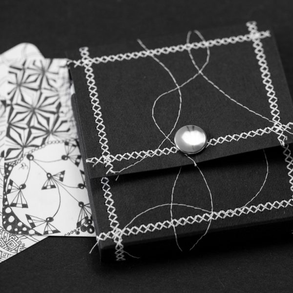 Zentangles Box aus SnapPap